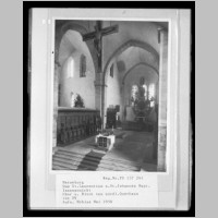 Chor und N-Querhaus, Blick von SW, Aufn. Moebius 1958, Foto Marburg.jpg